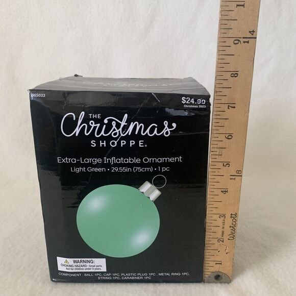 The Christmas‎ Shoppe Extra Large Inflatable Ornament Please Message Before Buy - Picture 9 of 11